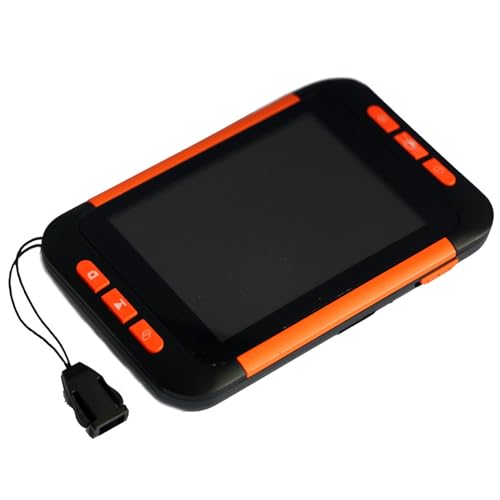 IMOSEI Electronic Reading Magnifier, Video Digital Magnifier with 3.5 Inch LCD Screen, 2x-32x Zoom and Multiple Color Modes, for Visually Impaired/Low Vision/Color Blindness Etc