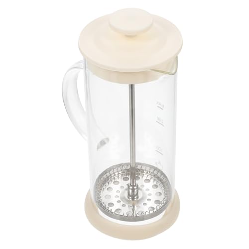 TOVINANNA 手動ミルクフォーマー ハンドポンプ式ミルク泡立て器 軽量エルゴノミックハンドル カプチーノ用 フォームメーカー