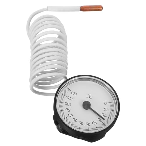 POPETPOP High Precision Indoor Thermometer with Liquid Filled Dial Range Portable Temperature for Readings Home Settings