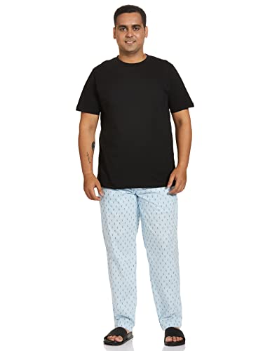 Image of Amazon Brand - Symbol Cotton Men Casual Style Pajama Bottom (Pack Of 2)