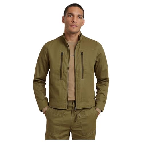 G-Star Para Hombre Chaqueta Lightweight Deck, Verde Smoke Olive D24288-C962-B212 , Xxl G-Star Para Hombre Chaqueta Lightweight Deck, Verde Smoke Olive D24288-C962-B212 , Xxl