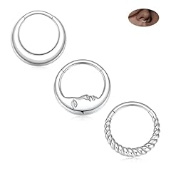 Silver:Thick+Moon Face+Twisted Designed