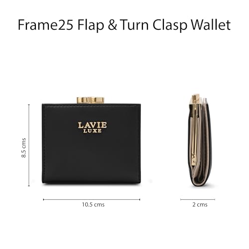 Image of Lavie Luxe Women's Frame25 Small Bifold Wallet | Gift for Women