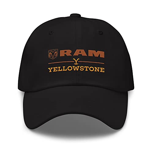 Yellowstone x Ram Trucks - Black, Dad Cap - Officially Licensed