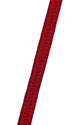 Lacci con scritta in lingua tedesca in poliestere