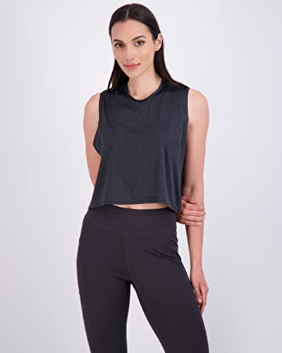 Image of 5-Pack: Women's Dry Fit Crop Summer Tank Top - Gym Yoga Workout Sports Tee Tank Tops for Women (Available in Plus Size)