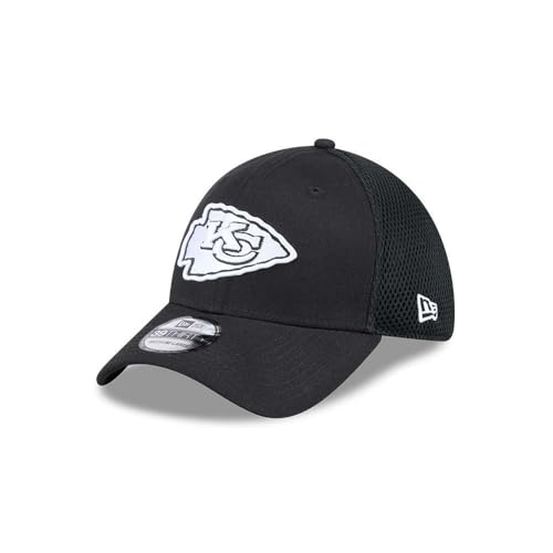 Casquette New Era 39Thirty Chiefs Kansas City mesh respirante noir