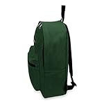Everest Luggage Basic Backpack, Dark Green, Medium - Image 3