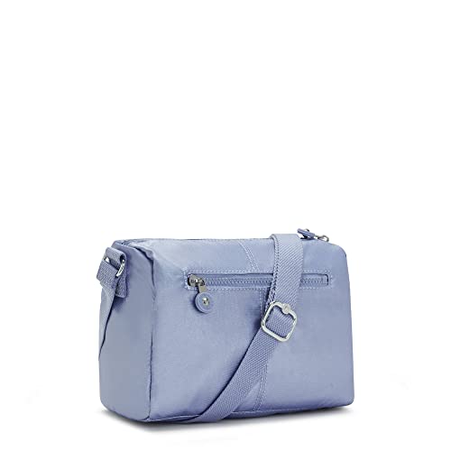 Kipling Wes Metallic Crossbody Bag Clear Blue Metallic #TOP4