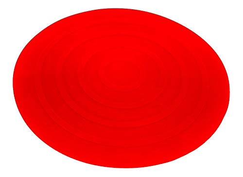 4 Descansos Almofada Silicone Fogão Indução (VERMELHO)