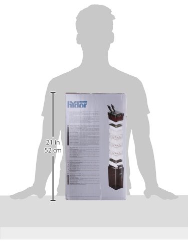 Hydor Professional External Canister Filter – Aquarium External Filter – Telescopic Intake Tubes, Easy Priming – EcoSystem in a Box – Biological, Mechanical, Chemical Filtration – 190 to 345 gph