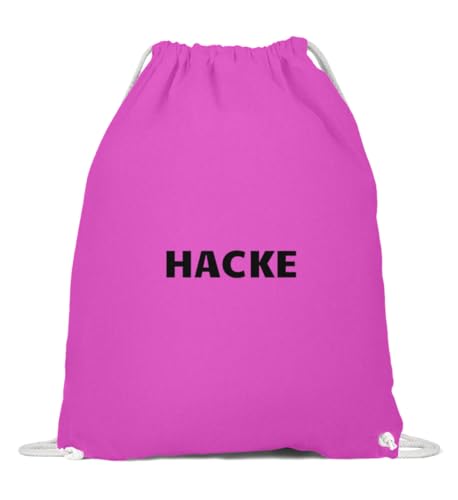 Mochila HACKE de algodón evita la sudoración con este gymsac transpirable para celebraciones
