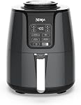 Ninja AF100C Air Fryer, 4-Qt Capacity, Non-Stick, Air Fry, Roast, Reheat, Dehydrate, Charcoal Grey (Canadian Version) - Perfect for Nutritional Cooking with Air Fryer Accessories