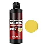 Watch Scratch Repair Cream - 100m Uhr Reinigungskit | Metallpolitur Paste, Kratzerentferner für Motorradteile Schmuck Küchengeräte Golfschläger Yacht Hardware Legierung Aluminium Chrom