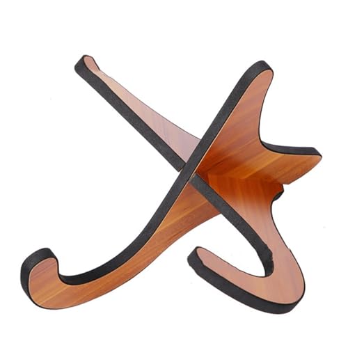 DABAUR Violin Accessories Parts Violin Wooden Folding Vertical Stand Musical Instrument Accessories
