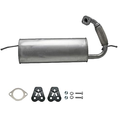 Ferroz Export Ersatz für Endschalldämpfer Smart Fortwo (451) 1.0 Auspuff Endtopf + Anbausatz