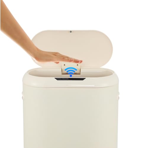 Happimess bote de basura táctil sensor 13.2 galones miniatura 6
