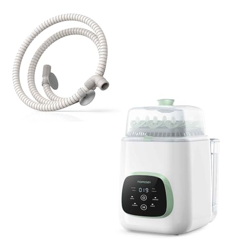 Image of Momcozy KleanPal Pro Baby Bottle Washer & Momcozy Soft & Safe Drain Hose 1M