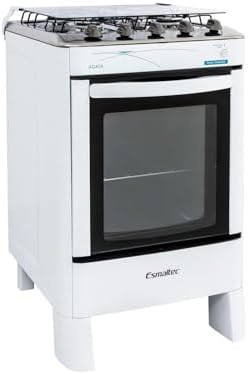 Fogão Piso 4 Bocas Esmaltec Acendimento Automático Branco Bivolt ...