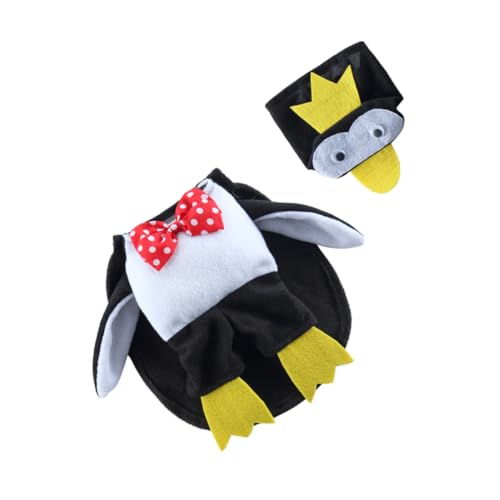 Disfraz de pingüino para perro XL Halloween capa pet cosplay