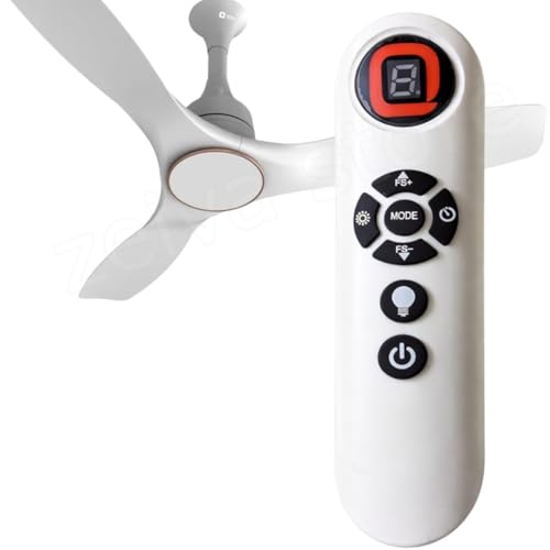 Image of Remote Compatible with Aeroslim BLDC Orient Ceiling Fan | Wireless with Sleep Mode, Timer Mode and Speed Adjustment - Orient Remote Control (Fan Not Included)