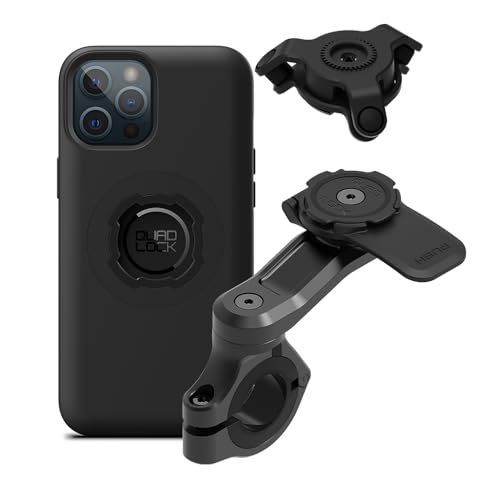 Quad Lock Support Moto Guidon Pro Vibrations Coque iPhone 12 Pro Max MAG