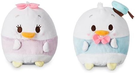 Donald Duck and Daisy Duck Scented Ufufy Plush set of 2 - Small - 4 1/2''