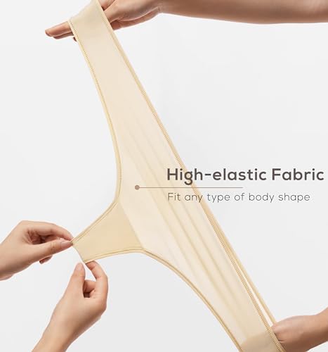 Image of Magneticfit Women's Low Rise Thong | 3 Pack, Soft Stretch Fabric, 100% Cotton Lining, Tagless Comfort, No Cut Finishing, Sexy Underwear, Panties