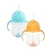 Munchkin Click Lock Tip & Sip Strohhalm-Becher-Set, Baby-Trinklernbecher mit Strohhalm für Kleinkinder, BPA-frei, auslaufsicher, 7oz/207ml, 2er-Pack, Blau/Orange Orange günstig Kaufen-Munchkin Click Lock Tip & Sip Strohhalm-Becher-Set, Baby-Trinklernbecher mit Strohhalm für Kleinkinder, BPA-frei, auslaufsicher, 7oz/207ml, 2er-Pack, Blau/Orange