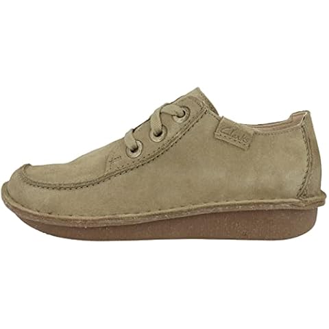 Clarks Oxford Femme Daim Sable Foncé Cover