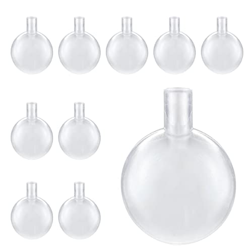 Andiker 10 Stück Squeakers Reparatur, transparentem Kunststoff quietscher zum einnähen für Spielzeug für Haustiere (30 mm)