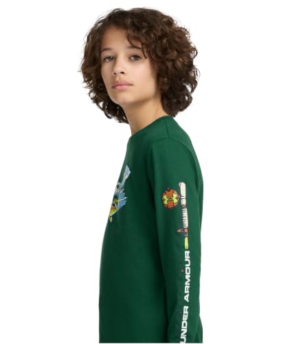 Image of Under Armour Boys' Long Sleeve Graphic T-Shirt, Lightweight & Breathable, Outdoor Collection
