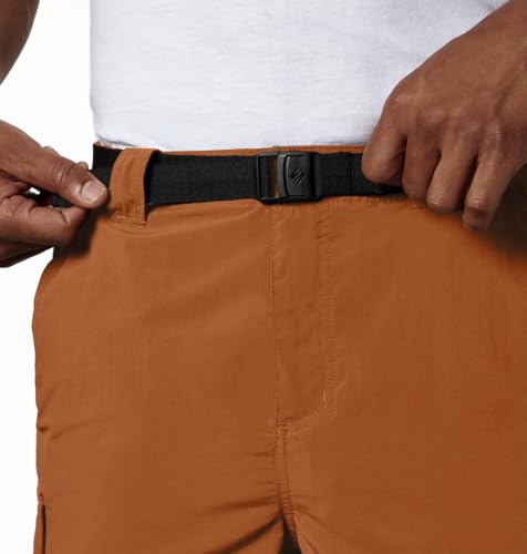 Image of Columbia Men's Regular Fit Shorts (AM4723 Cypress Heather Camo Print 40)