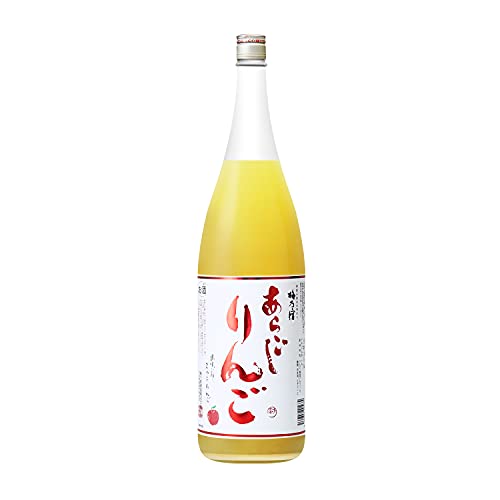 梅乃宿 あらごしりんご 1,800ml りんご酒 果実酒 リキュール 日本酒 デザート酒 国産 果肉 果汁 アルコール 7度 お取り寄せ ギフト 贈り物 プレゼント 贈答 手土産