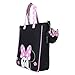 Loungefly Disney Minnie Floral Rock The Dots Tote Bag with Coin Bag