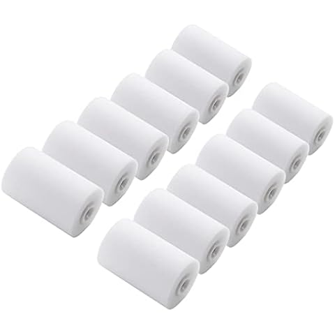 NANJA Foam Paint Roller Refills, High-Density Finest Finish Mini Sponge Roller Covers, 2 Inch Inch Painting Supplies, Pack of 12 Cover
