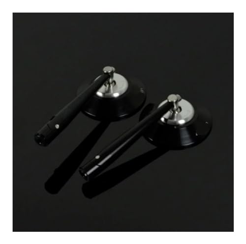 Retrovisores redondos para moto y bicicleta de calle con adaptadores de 8mm y 10mm