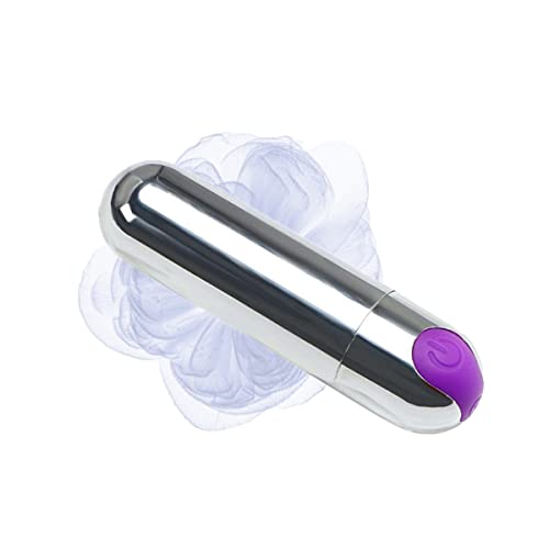 Personal Mini Wand Massager with 10 Speeds B'ullet Silicone Rechargeable and Waterproof Vi'b'ra'tor for Women Couples Vibration Machine