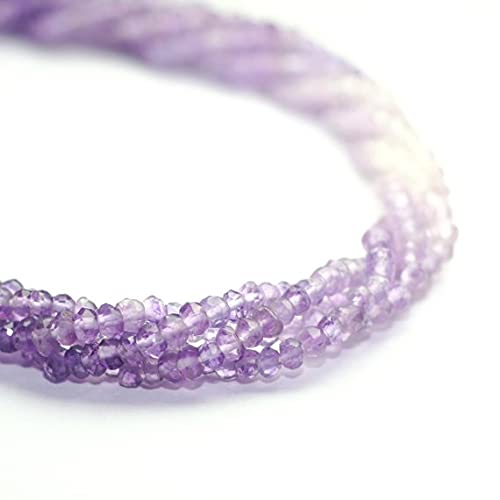 Améthyste micro facettée éclats lavande pour réparer et embellir vos colliers