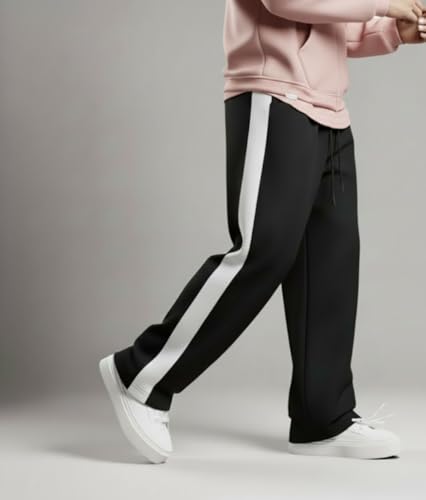 Image of dockstreet Track Pant for Men || Baggy Fit || Track Pants || Full Elastic Jogger Track Pant || 100% Cotton