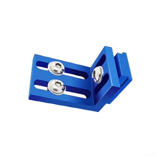 Abrazadera limitadora de pista de ranura en T de aluminio para carpintería, accesorio de plantilla de junta de inglete de 30 mm, soporte de tope de carpintero de metal compatible con sistemas T-Track