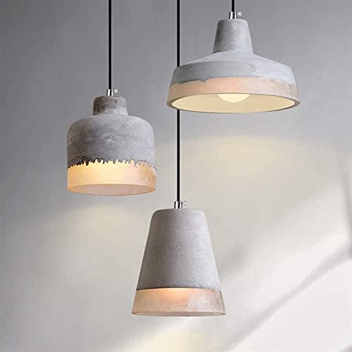 Pendentif éclair en béton artisanal - Bijou brut d'architecte haut de gamme