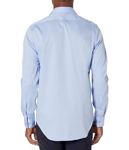 Calvin Klein Men's Dress Shirts Slim Fit Non Iron Solid, Mist, 15" Neck 34"-35" Sleeve - image 2