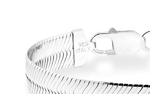 Pulsera Miabella en Plata Sterling 925 Italiana 10mm miniatura 2