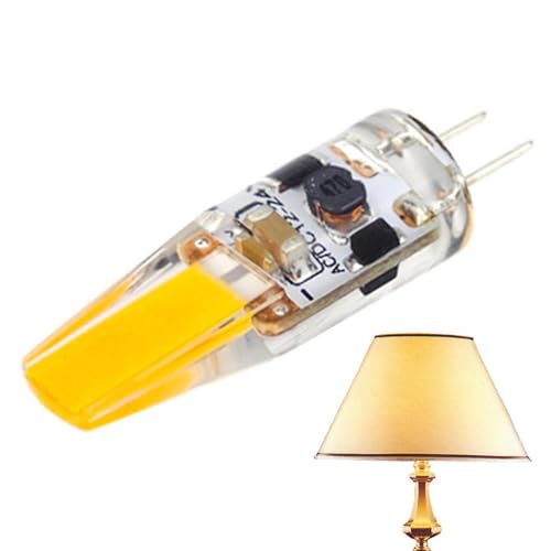 G4 LED 電球 12V 3W、360 度照明 G4 交換用電 球、屋内用LED光源、アクセントディスプレイ景観照明 寝室の常夜灯 シャンデリア 冷蔵庫用 G4口金、ハロゲン交換電-球 AC/DC12-24V LEDライト ペンダントライト・デスクライト