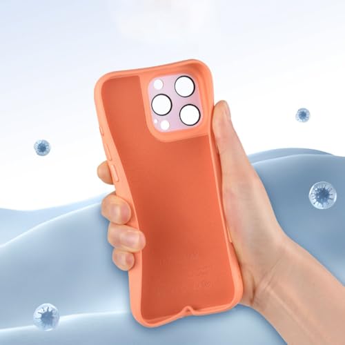 Coque iPhone 17 Pro aromathérapie avec protection caméra intégrée et silicone antichoc rose