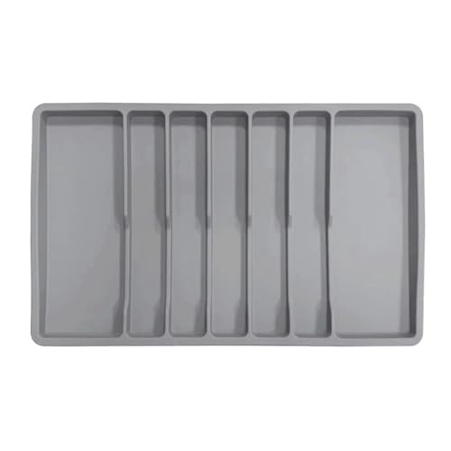 Generisch Organizador de cubiertos de silicona de gran volumen, organizador de utensilios, para cuarto de baño, residencia universitaria, apartamento y dormitorio