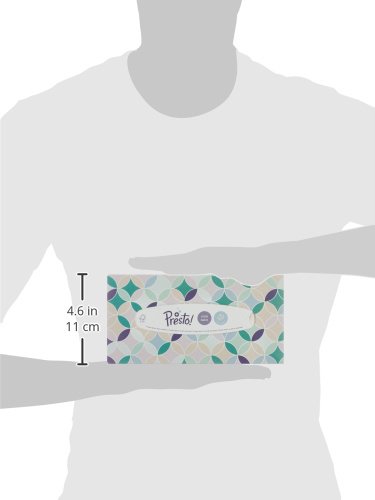 Marchio Amazon - Presto! Fazzoletti a 4 veli con