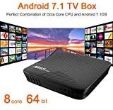 NewPal Android TV Box, X88Pro Smart Android 9.0 4K TV Box 2G 16G Stream Media Player Support 2.4G/5G WiFi