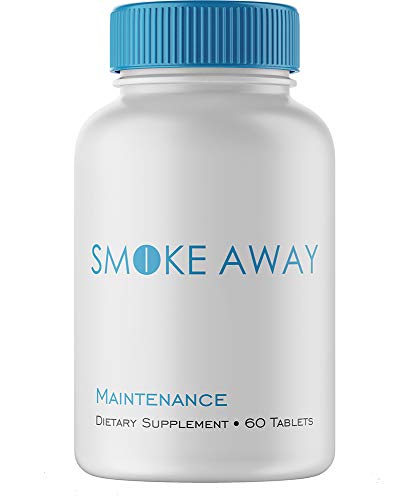 Smoke Away Maintenance Formula - All Natural Ingredients, Nicotine Free, Reduce Craving | 64 Tablets